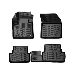 Set covorase presuri PEUGEOT 3008 II EXCEPTIE HYBRID din 2016-2023, auto, din cauciuc thermoplastic - Img 4