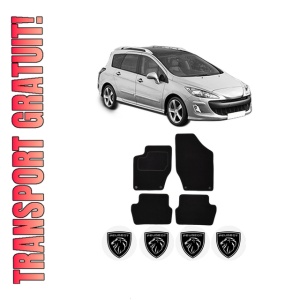Set Covorase Presuri PEUGEOT 308 SW I (4E_, 4H_) din 2007-2014, Auto, Material Textil Mocheta, PEUGEOT