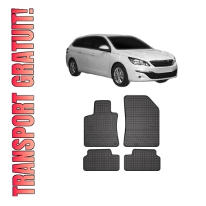 Set covorase presuri PEUGEOT 308 SW II Estate Van (LC_) din 2014-2021, auto, din cauciuc thermoplastic, PEUGEOT