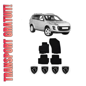 Set Covorase Presuri PEUGEOT 4007 (VU_, VV_) din 2007-2013, Auto, Material Textil Mocheta, PEUGEOT