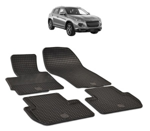 Set covorase presuri PEUGEOT 4008 din 2012-2017, auto, din cauciuc thermoplastic - Img 2