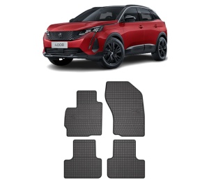 Set covorase presuri PEUGEOT 4008 din 2012-2017, auto, din cauciuc thermoplastic, PEUGEOT - Img 2