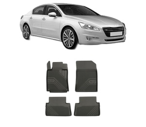 Set covorase presuri PEUGEOT 508 I din 2010-2018, auto, din cauciuc thermoplastic, PEUGEOT - Img 2