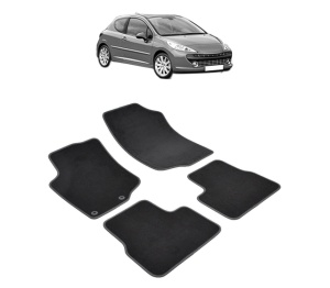 Set covorase presuri PEUGEOT P207 din 2006-2015, auto, din cauciuc thermoplastic - Img 7