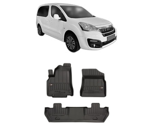 Set covorase presuri PEUGEOT PARTNER ORIGIN Box Body/MPV (G_) din 2008-2015, auto, din cauciuc thermoplastic, PEUGEOT - Img 2