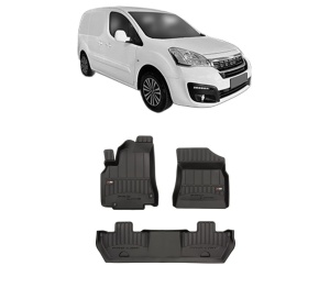 Set covorase presuri PEUGEOT PARTNER ORIGIN MPV (G_) din 2008-2013, auto, din cauciuc thermoplastic, PEUGEOT - Img 2