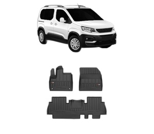 Set covorase presuri PEUGEOT RIFTER din 2018-2023, auto, din cauciuc thermoplastic, PEUGEOT - Img 2