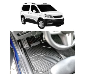 Set covorase presuri PEUGEOT RIFTER din 2018-2023, auto, din cauciuc thermoplastic, PEUGEOT - Img 2