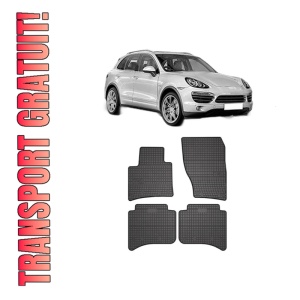 Set covorase presuri PORSCHE CAYENNE (92A) din 2010-2018, auto, din cauciuc thermoplastic, PORSCHE