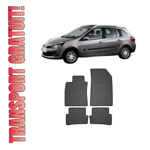 Set covorase presuri RENAULT CLIO III Grandtour (KR0/1_) din 2007-2014, auto, din cauciuc thermoplastic, RENAULT