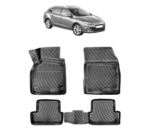 Set covorase presuri RENAULT MEGANE 3 STW din 2008-2016, auto, din cauciuc thermoplastic - Img 2