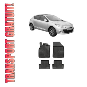 Set covorase presuri RENAULT MEGANE III Hatchback Van (BZ_) din 2008-2015, auto, din cauciuc thermoplastic, RENAULT