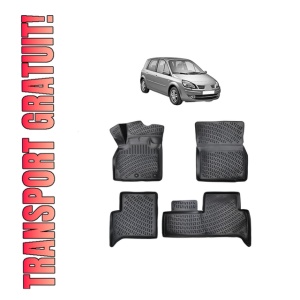 Set covorase presuri RENAULT SCENIC III din 2009-2016, auto, din cauciuc thermoplastic - Img 8