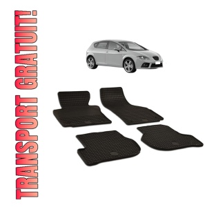 Set covorase presuri SEAT LEON II din 2005-2012, auto, din cauciuc thermoplastic