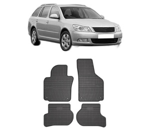 Set covorase presuri SKODA Octavia II Combi (1Z5) din 2004-2013, auto, din cauciuc thermoplastic, SKODA - Img 2