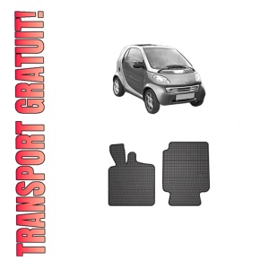 Set covorase presuri SMART FORTWO Coupe (450) din 2004-2007, auto, din cauciuc thermoplastic, SMART