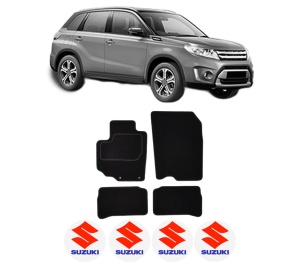 Set Covorase Presuri SUZUKI VITARA (LY) din 2015, Auto, Material Textil Mocheta, SUZUKI - Img 2