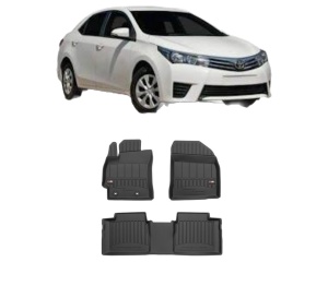 Set covorase presuri TOYOTA COROLLA Saloon (_E18_, ZRE1_) din 2013-2019, auto, din cauciuc thermoplastic, TOYOTA - Img 2