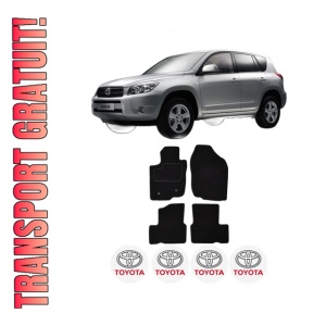 Set Covorase Presuri TOYOTA RAV 4 III (_A3_) din 2005-2013, Auto, Material Textil Mocheta, TOYOTA