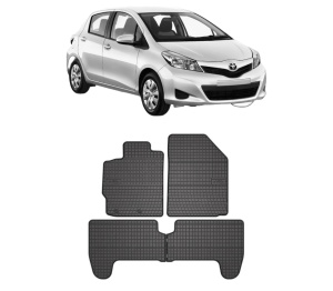 Set covorase presuri TOYOTA YARIS (_P13_) din 2010-2020, auto, din cauciuc thermoplastic, TOYOTA - Img 2