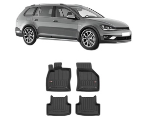 Set covorase presuri Volkswagen GOLF ALLTRACK VII Variant (BA5, BV5) din 2014-2020, auto, din cauciuc thermoplastic, Volkswagen - Img 2