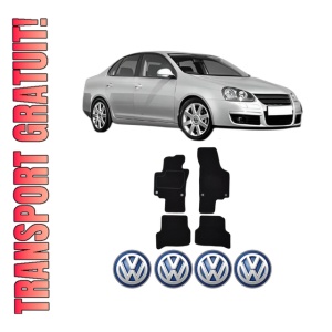 Set Covorase Presuri Volkswagen JETTA III (1K2) din 2004-2010, Auto, Material Textil Mocheta, Volkswagen