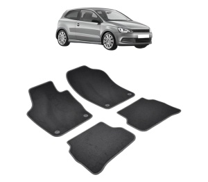 Set covorase presuri Volkswagen POLO V 6R/6C din 2009-2017, auto, din cauciuc thermoplastic - Img 2