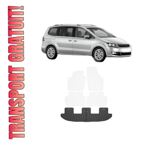Set covorase presuri Volkswagen SHARAN (7N1, 7N2) din 2010-2022, auto, din cauciuc thermoplastic, Volkswagen