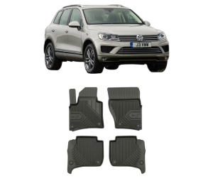 Set covorase presuri Volkswagen TOUAREG (7P5, 7P6) din 2010-2018, auto, din cauciuc thermoplastic, Volkswagen - Img 2
