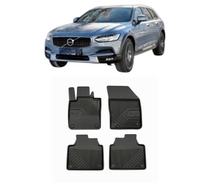 Set covorase presuri VOLVO V90 II Cross Country (236) din 2016-2021, auto, din cauciuc thermoplastic, VOLVO - Img 2