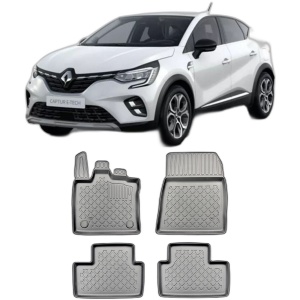Set covorase RENAULT CAPTUR II E-TECH FULL HYBRID, din 08.2022 - Prezent, covorase tavita, caroserie SUV INAINTE DE FACELIFT, compatibile cu autoturismul RENAULT CAPTUR II E-TECH FULL HYBRID, ARISTAR - Img 2