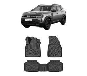 Set Covorase tavita DACIA DUSTER 4X2 (P1310) ECO G / E-TECH HYBRID 2024-2025, presuri auto dedicate pentru DACIA DUSTER