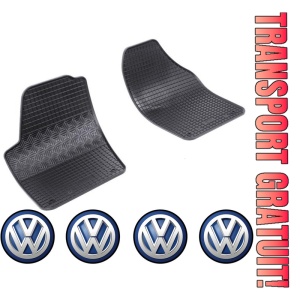 Set covorase Volkswagen Polo IV Hatchback 11.2001 - 2009 si 4 stickere rotunde Volkswagen