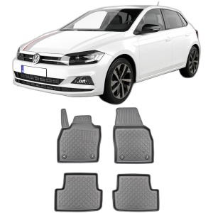 Set covorase VOLKSWAGEN POLO VI, din 10.2017 - Prezent, covorase tavita, caroserie HATCHBACK, compatibile cu autoturismul VOLKSWAGEN POLO VI, ARISTAR - Img 2