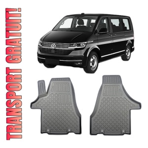 Set covorase VOLKSWAGEN T6 CARAVELLE, din 06.2015 - 2019, covorase tavita, caroserie VAN ampatament L1 si L2, compatibile cu autoturismul VOLKSWAGEN T6 CARAVELLE, ARISTAR