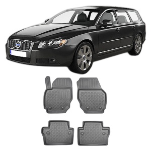 Set covorase VOLVO V 70 III, din 09.2007 - 2016, covorase tavita, caroserie COMBI, compatibile cu autoturismul VOLVO V 70 III, ARISTAR - Img 2