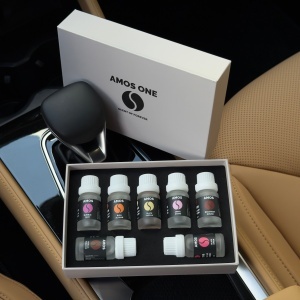 Set Parfumuri Auto AMOS One White, 7 Arome Premium 10ml, Rezerve Difuzor Auto, Persistență Îndelungată - Img 2
