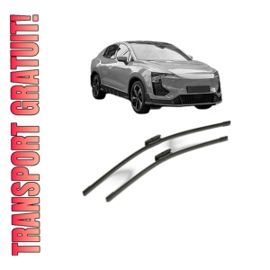 Set stergatoare AIWAYS U6 din 2022, pentru parbriz auto, 2 bucati, Bosch Aerotwin Multi, din cauciuc siliconat rezistent, 4 Stickere Auto AIWAYS