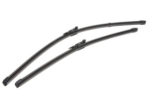 Set stergatoare AUDI A3 Sportback (8PA) din 2004-2013, pentru parbriz auto, 2 bucati, Valeo Silencio Xtrm, din cauciuc siliconat rezistent, 4 Stickere Auto AUDI v38833