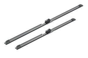 Set stergatoare AUDI Q8 (4MN, 4MT) din 2018-2020, pentru parbriz auto, 2 bucati, Bosch Aerotwin, din cauciuc siliconat rezistent, 4 Stickere Auto AUDI v49172