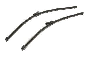 Set stergatoare AUDI TT Roadster (FV9, FVR) din 2014-2020, pentru parbriz auto, 2 bucati, Valeo Silencio Xtrm, din cauciuc siliconat rezistent, 4 Stickere Auto AUDI v35797