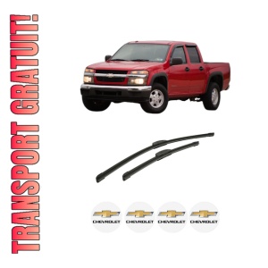 Set stergatoare auto CHEVROLET COLORADO din 2005-2006, pentru parbriz auto, 2 bucati, Bosch Aerotwin Retrofit, din cauciuc siliconat rezistent, 4 Stickere Auto CHEVROLET
