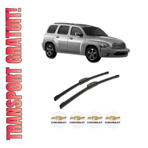 Set stergatoare auto CHEVROLET HHR din 2007-2011, pentru parbriz auto, 2 bucati, Bosch Aerotwin Retrofit, din cauciuc siliconat rezistent, 4 Stickere Auto CHEVROLET