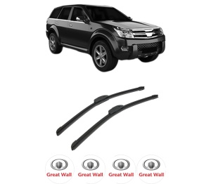 Set stergatoare auto GREAT WALL HOVER H3 din 2008-2013, pentru parbriz auto, 2 bucati, Bosch Aerotwin Retrofit, din cauciuc siliconat rezistent, 4 Stickere Auto GREAT WALL - Img 2