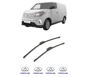 Set stergatoare auto MAXUS eDELIVER 3 Platform/Chassis din 2022, pentru parbriz auto, 2 bucati, Bosch Aerotwin Retrofit, din cauciuc siliconat rezistent, 4 Stickere Auto MAXUS - Img 2