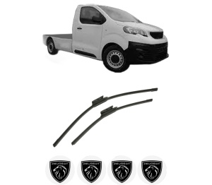 Set stergatoare auto PEUGEOT EXPERT Platform/Chassis (V_) din 2016-2023, pentru parbriz auto, 2 bucati, Bosch Aerotwin, din cauciuc siliconat rezistent, 4 Stickere Auto PEUGEOT - Img 2
