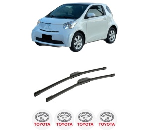 Set stergatoare auto TOYOTA IQ (_J1_) din 2009-2015, pentru parbriz auto, 2 bucati, Bosch Aerotwin Retrofit, din cauciuc siliconat rezistent, 4 Stickere Auto TOYOTA - Img 2