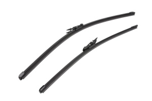 Set stergatoare BMW Seria 2 Convertible (F23) din 2014-2021, pentru parbriz auto, 2 bucati, Valeo Silencio Xtrm, din cauciuc siliconat rezistent, 4 Stickere Auto BMW Seria v37165