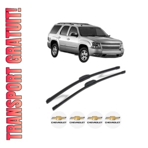Set stergatoare CHEVROLET TAHOE (B2W) din 1999-2006, pentru parbriz auto, 2 bucati, Bosch Aerotwin Retrofit, din cauciuc siliconat rezistent, 4 Stickere Auto CHEVROLET