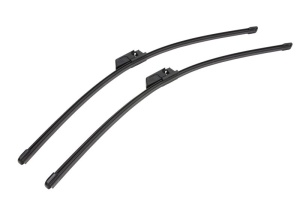 Set stergatoare MERCEDES-BENZ C-CLASS Coupe (CL203) din 2001-2008, pentru parbriz auto, 2 bucati, Valeo Silencio Xtrm, din cauciuc siliconat rezistent, 4 Stickere Auto MERCEDES-BENZ v40525